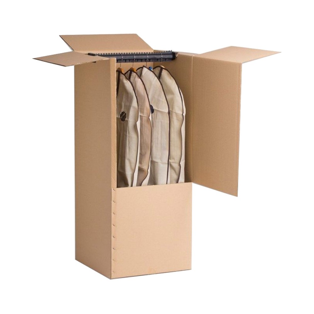 Cajas armario, Packaging